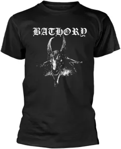 Bathory Camiseta de manga corta Goat Hombre Black S