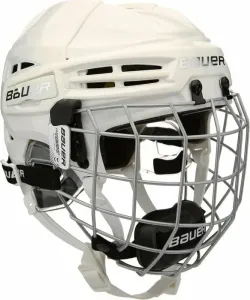 Bauer RE-AKT 100 Helmet Combo YTH Blanco YTH Casco de hockey