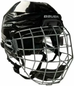 Bauer RE-AKT 85 Helmet Combo SR Negro L Casco de hockey