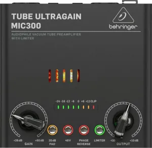Behringer MIC300 Preamplificador de micrófono