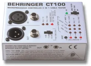 Behringer CT100 Probador de cables