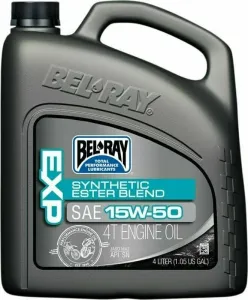 Bel-Ray EXP Synthetic Ester Blend 4T 15W-50 4L Aceite de motor