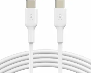 Belkin Boost Charge USB-C to USB-C Cable CAB003bt1MWH Blanco 1 m Cable USB