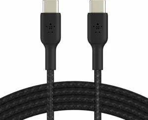 Belkin Boost Charge USB-C to USB-C Cable CAB004bt1MBK Negro 1 m Cable USB