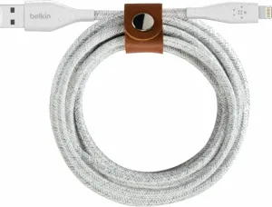 Belkin DuraTek Plus Lightning to USB-A Cable F8J236bt10-WHT Blanco 3 m Cable USB