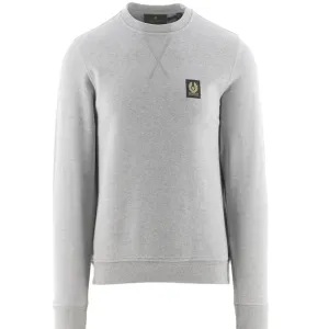 Belstaff Mens Logo Sweater Grey L