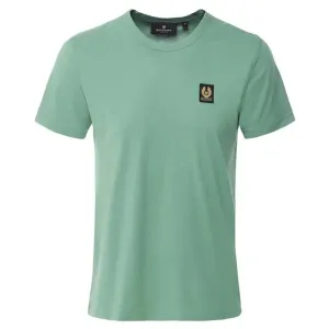 Belstaff Mens Cotton Logo T-shirt Green XL