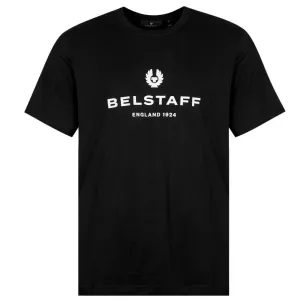 Belstaff Mens Logo T-shirt Black S