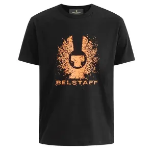 Belstaff Mens Pixelation T-shirt Black Xxxl