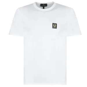 Belstaff Men's Short Sleeved T-shirt White Extra Large #355924