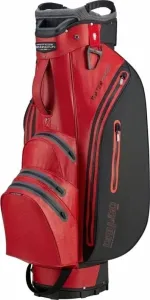 Bennington Grid Orga Cart Bag Red/Grey/Black Bolsa de golf