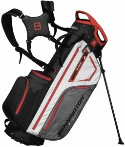 Bennington Tanto 14 Water Resistant Negro-White-Grey-Red Bolsa de golf