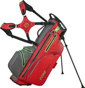 Bennington Zone Stand Bag Red/Canon Grey/Yellow Bolsa de golf