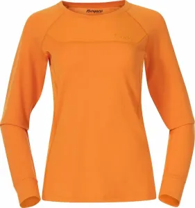 Bergans Cecilie Wool Long Sleeve Women Cloudberry Yellow/Lush Yellow S Ropa interior térmica