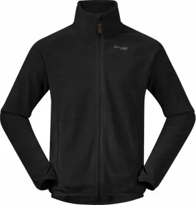 Bergans Hareid Fleece Jacket NoHood Black L Sudadera con capucha para exteriores