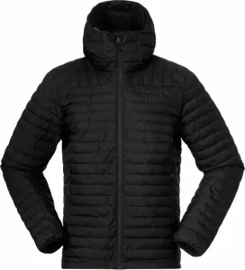 Bergans Lava Light Down Jacket with Hood Men Black 2XL Chaqueta para exteriores