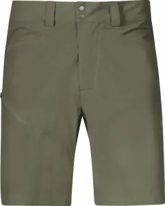 Bergans Vandre Light Softshell Shorts Men Green Mud 48 Pantalones cortos para exteriores