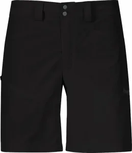 Bergans Vandre Light Softshell Shorts Women Black 36 Pantalones cortos para exteriores
