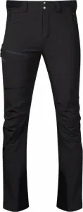 Bergans Breheimen Softshell Men Pants Black/Solid Charcoal XL Pantalones para exteriores