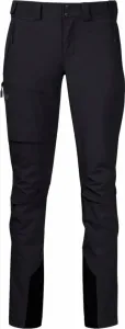 Bergans Breheimen Softshell Women Pants Black/Solid Charcoal XL Pantalones para exteriores