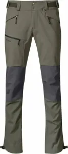 Bergans Fjorda Trekking Hybrid Pants Green Mud/Solid Dark Grey L Pantalones para exteriores