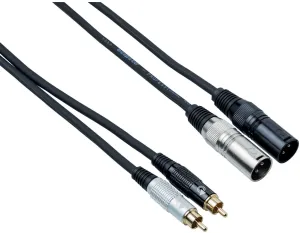 Bespeco EAY2X2R150 1,5 m Cable de audio