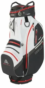 Big Max Dri Lite V-4 Cart Bag Black/White/Red Bolsa de golf