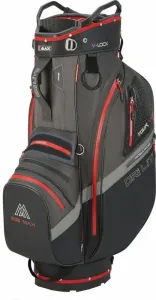 Big Max Dri Lite V-4 Cart Bag Charcoal/Black/Red Bolsa de golf