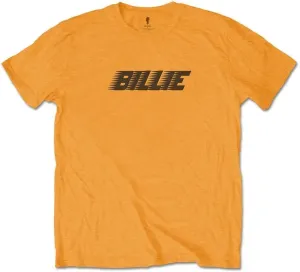 Billie Eilish Camiseta de manga corta Racer Logo & Blohsh Unisex Naranja M