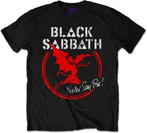 Black Sabbath Camiseta de manga corta Archangel Never Say Die Black L