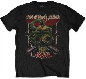 Black Sabbath Camiseta de manga corta Bloody Sabbath 666 Black M