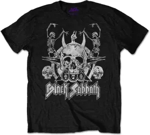 Black Sabbath Camiseta de manga corta Dancing Black 2XL