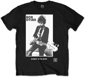 Bob Dylan Camiseta de manga corta Blowing in the Wind Black S