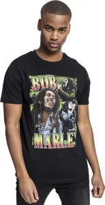 Bob Marley Camiseta de manga corta Roots Black XS