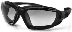 Bobster Renegade Convertibles Gloss Black/Clear Photochromic Gafas de moto