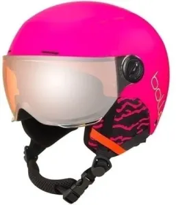 Bollé Quiz Visor Junior Ski Helmet Matte Hot Pink XS (49-52 cm) Casco de esquí
