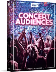 BOOM Library Crowds Concert Audiences Muestra y biblioteca de sonidos (Producto digital)