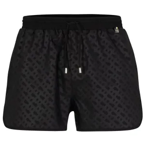 Boss Mens All Over Print Swim Shorts Black XL