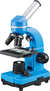 Bresser Junior Biolux SEL 40–1600x Blue Microscopio #44392