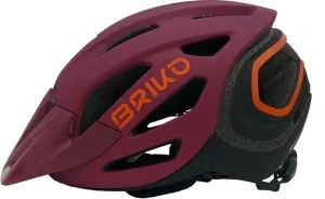 Briko Sismic Matt Purple/Black L Casco de bicicleta