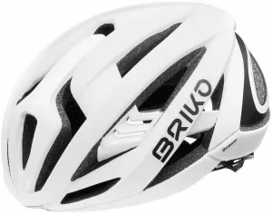 Briko Quasar Shiny White L Casco de bicicleta