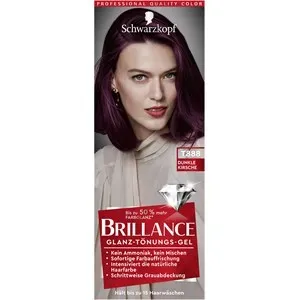 Brillance Cuidado del cabello Coloration Cereza oscura Gel de tonalidad brillante Cereza oscura 60 ml