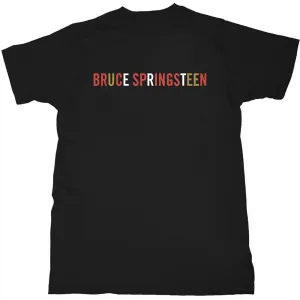 Bruce Springsteen Camiseta de manga corta Logo Black XL