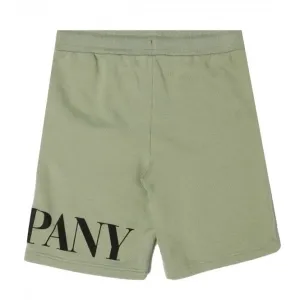 C.P Company Boys Bermuda Sweat Shorts Green 4Y