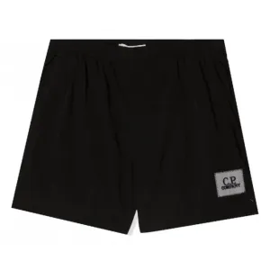 C.p Company Boys Logo Shorts Black 6Y #708226