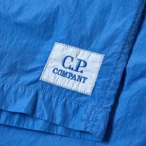 C.p Company Boys Logo Shorts Blue 12Y