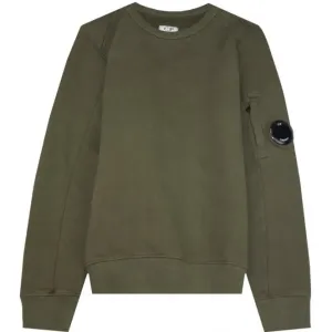 C.P Company Boys Fleece Sweater Khaki Green 10Y