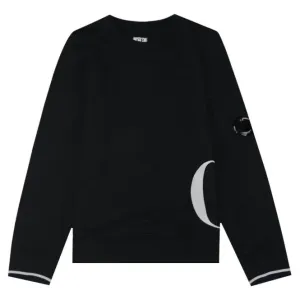 C.P Company Boys Goggle Sweater Black 10Y