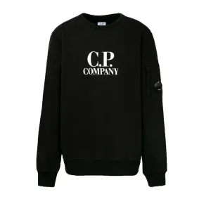 C.P Company - Boys Lens Sweatshirt Black 8Y
