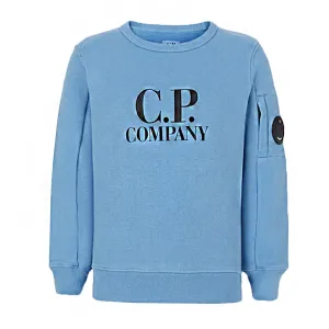 C.P Company - Boys Lens Sweatshirt Blue 10Y